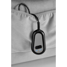 Elektrisks atpūtas krēls HORTON, pelēks